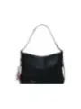 "Desigual Einzelstücke & Seltenheiten im Sale | Desigual Damen Blumenhandtasche Schwarz - Elegante Herbst/Winter Tasche mit Reißverschluss und Innentaschen, 27x39x7 cm - Exklu online kaufen"|Planet-Deluxe