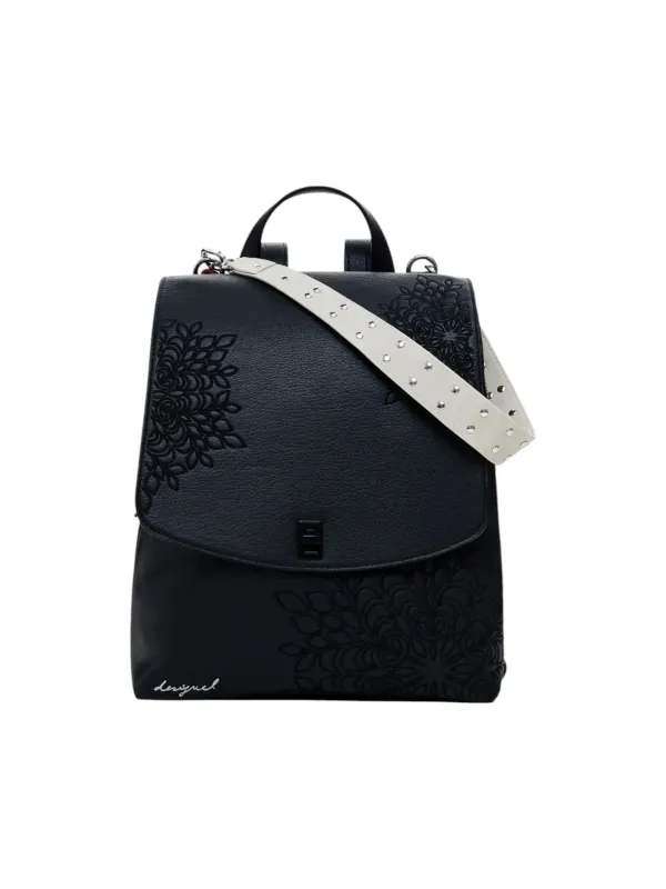 "Desigual Einzelstücke & Seltenheiten im Sale | Desigual Damen Rucksack Schwarz für Herbst/Winter – Stilvoller Kleiner Rucksack mit Hakenverschluss, 28x24x11 cm – 25WAKP19 online kaufen"|Planet-Deluxe "Desigual Einzelstücke & Seltenheiten im Sale | Desigual Damen Rucksack Schwarz für Herbst/Winter – Stilvoller Kleiner Rucksack mit Hakenverschluss, 28x24x11 cm – 25WAKP19 online kaufen"|Planet-Deluxe