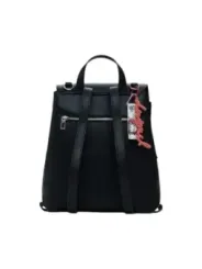 "Desigual Einzelstücke & Seltenheiten im Sale | Desigual Damen Rucksack Schwarz für Herbst/Winter – Stilvoller Kleiner Rucksack mit Hakenverschluss, 28x24x11 cm – 25WAKP19 online kaufen"|Planet-Deluxe