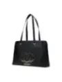 "Love Moschino Einzelstücke & Seltenheiten im Sale | Love Moschino Herbst/Winter Handtasche Schwarz mit Print - Stilvolle Damen Tasche mit Reißverschluss und Innentaschen, 20x34x10 online kaufen"|Planet-Deluxe