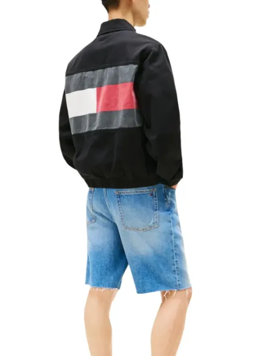 "Tommy Hilfiger Jeans Sakkos im Sale | Tommy Hilfiger Herren Sakko Herbst/Winter Schwarz Druck online kaufen"|Planet-Deluxe