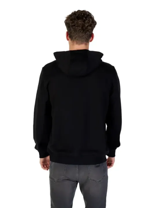 "Ea7 Sweatshirts im Sale | EA7 Herren Fleece Hoodie Schwarz Herbst/Winter online kaufen"|Planet-Deluxe