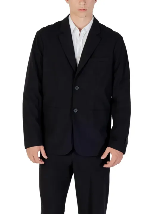 "Armani Exchange Sakkos im Sale | Armani Exchange Herren Sakko Schwarz Herbst/Winter online kaufen"|Planet-Deluxe