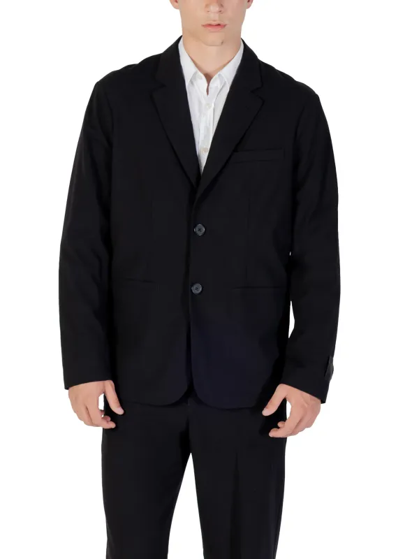 "Armani Exchange Sakkos im Sale | Armani Exchange Herren Sakko Schwarz Herbst/Winter online kaufen"|Planet-Deluxe