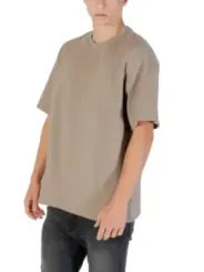 "Gianni Lupo T-Shirts im Sale | Gianni Lupo Herren T-Shirt Beige Frühling Sommer online kaufen"|Planet-Deluxe