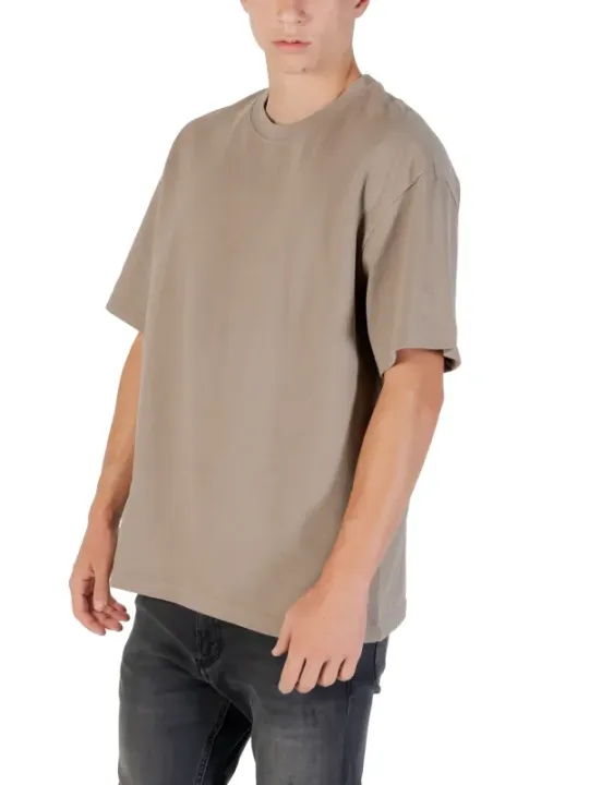 "Gianni Lupo T-Shirts im Sale | Gianni Lupo Herren T-Shirt Beige Frühling Sommer online kaufen"|Planet-Deluxe