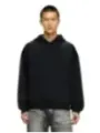 "Diesel Sweatshirts im Sale | Diesel Herren Fleece Hoodie Schwarz V-Ausschnitt Herbst Winter online kaufen"|Planet-Deluxe