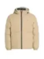 "Tommy Jeans Jacken im Sale | Tommy Jeans Herrenjacke Beige mit Kapuze Reißverschluss online kaufen"|Planet-Deluxe