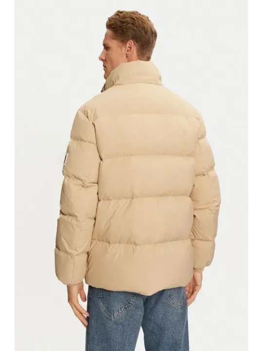 "Tommy Jeans Jacken im Sale | Tommy Jeans Herrenjacke Beige mit Kapuze Reißverschluss online kaufen"|Planet-Deluxe