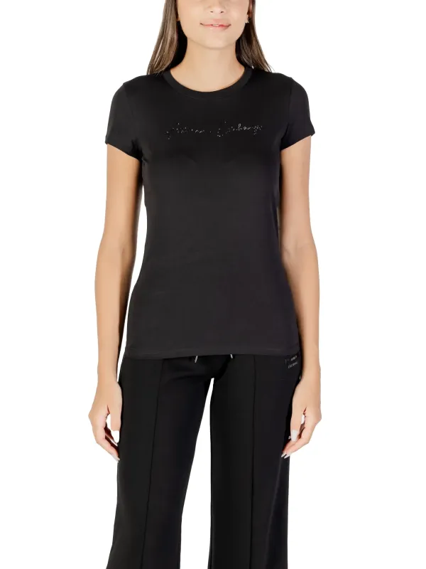 "Armani Exchange T-Shirts im Sale | Armani Exchange Damen Strass T-Shirt Herbst/Winter Schwarz online kaufen"|Planet-Deluxe "Armani Exchange T-Shirts im Sale | Armani Exchange Damen Strass T-Shirt Herbst/Winter Schwarz online kaufen"|Planet-Deluxe