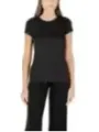 "Armani Exchange T-Shirts im Sale | Armani Exchange Damen Strass T-Shirt Herbst/Winter Schwarz online kaufen"|Planet-Deluxe