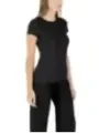 "Armani Exchange T-Shirts im Sale | Armani Exchange Damen Strass T-Shirt Herbst/Winter Schwarz online kaufen"|Planet-Deluxe
