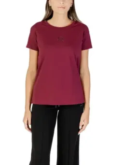 Armani Exchange Damen T-Shirt Bordeaux HW Kollektion