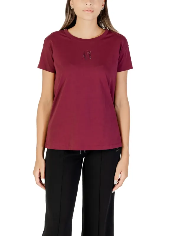 "Armani Exchange T-Shirts im Sale | Armani Exchange Damen TShirt Bordeaux HerbstWinter online kaufen"|Planet-Deluxe "Armani Exchange T-Shirts im Sale | Armani Exchange Damen TShirt Bordeaux HerbstWinter online kaufen"|Planet-Deluxe