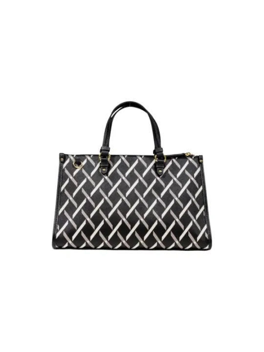 "Armani Exchange Einzelstücke & Seltenheiten im Sale | Armani Exchange Damen Handtasche Schwarz mit Druckmuster – Elegante Schultertasche für Herbst/Winter, 20x32x13 cm   online kaufen"|Planet-Deluxe