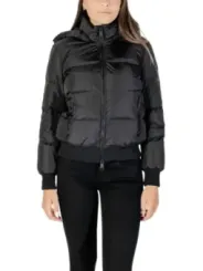 "Armani Exchange Jacken im Sale | Armani Exchange Damenjacke Schwarz mit Kapuze online kaufen"|Planet-Deluxe