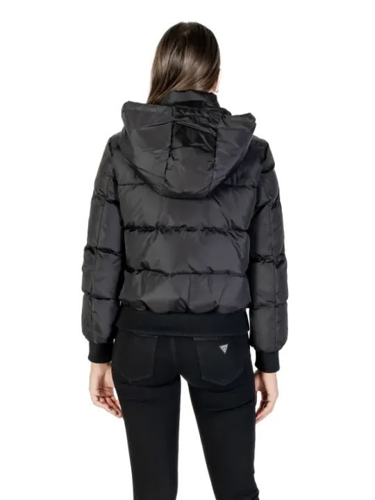 "Armani Exchange Jacken im Sale | Armani Exchange Damenjacke Schwarz mit Kapuze online kaufen"|Planet-Deluxe