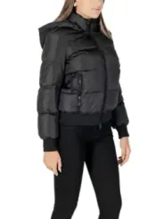 "Armani Exchange Jacken im Sale | Armani Exchange Damenjacke Schwarz mit Kapuze online kaufen"|Planet-Deluxe