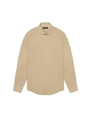 "Yos Hemden im Sale | Yos Herrenhemd Frühling Sommer Beige Baumwolle Leinen online kaufen"|Planet-Deluxe