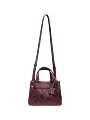 "Armani Exchange Einzelstücke & Seltenheiten im Sale | Armani Exchange Bordeaux Herbsttasche für Damen – Elegante Handtasche mit Schulterriemen, Knopfverschluss & Innentaschen –  online kaufen"|Planet-Deluxe