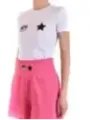 "Chiara Ferragni T-Shirts im Sale | Chiara Ferragni Damen TShirt Frühling Sommer Weiß Druck Kurzarm online kaufen"|Planet-Deluxe