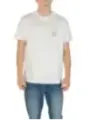 "Armani Exchange T-Shirts im Sale | Armani Exchange Herren T-Shirt Herbst/Winter Weiß Drucken online kaufen"|Planet-Deluxe