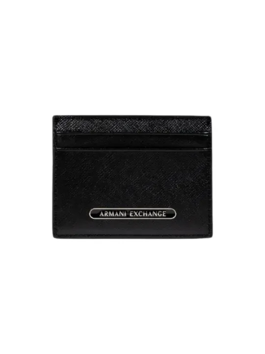"Armani Exchange Brieftaschen im Sale | Armani Exchange Herrenlederbrieftasche Schwarz  online kaufen"|Planet-Deluxe