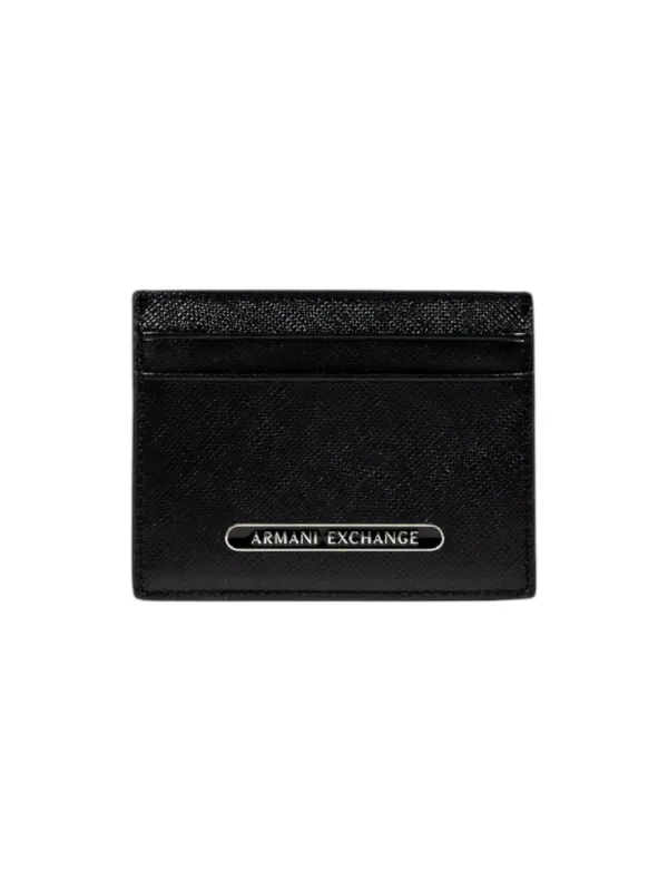 "Armani Exchange Brieftaschen im Sale | Armani Exchange Herrenlederbrieftasche Schwarz  online kaufen"|Planet-Deluxe