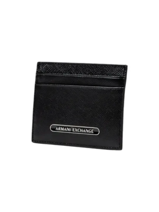 "Armani Exchange Brieftaschen im Sale | Armani Exchange Herrenlederbrieftasche Schwarz  online kaufen"|Planet-Deluxe