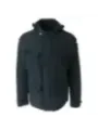 Dunkle Blauer Winterjacke mit Details