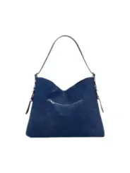 "Desigual Einzelstücke & Seltenheiten im Sale | Desigual Herbstblau Damenhandtasche – Stilvolle Herbst/Winter Tasche mit Reißverschluss und Praktischen Innen- und Außentasc online kaufen"|Planet-Deluxe