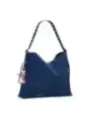 "Desigual Einzelstücke & Seltenheiten im Sale | Desigual Herbstblau Damenhandtasche – Stilvolle Herbst/Winter Tasche mit Reißverschluss und Praktischen Innen- und Außentasc online kaufen"|Planet-Deluxe