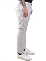 "Dondup Hosen im Sale | Dondup Herren Baumwollhose Grau Frühling Sommer online kaufen"|Planet-Deluxe
