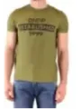 "Dondup T-Shirts im Sale | Dondup Herren T-Shirt Grün Print Kurzarm Frühjahr/Sommer online kaufen"|Planet-Deluxe