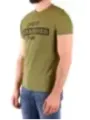 "Dondup T-Shirts im Sale | Dondup Herren T-Shirt Grün Print Kurzarm Frühjahr/Sommer online kaufen"|Planet-Deluxe