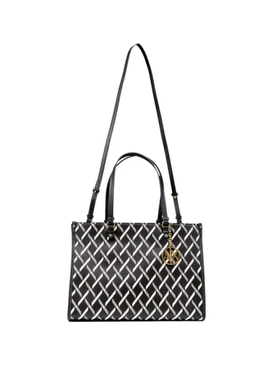 "Armani Exchange Einzelstücke & Seltenheiten im Sale | Armani Exchange Damen Handtasche Schwarz - Herbst/Winter Kollektion - Stilvolle Druckmuster Schultertasche mit Reißverschluss u online kaufen"|Planet-Deluxe