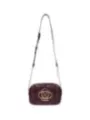 "Love Moschino Einzelstücke & Seltenheiten im Sale | Love Moschino Bordeaux Umhängetasche für Damen - Herbst/Winter Kollektion mit Reißverschluss und Vordertaschen online kaufen"|Planet-Deluxe