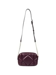 "Love Moschino Einzelstücke & Seltenheiten im Sale | Love Moschino Bordeaux Umhängetasche für Damen - Herbst/Winter Kollektion mit Reißverschluss und Vordertaschen online kaufen"|Planet-Deluxe