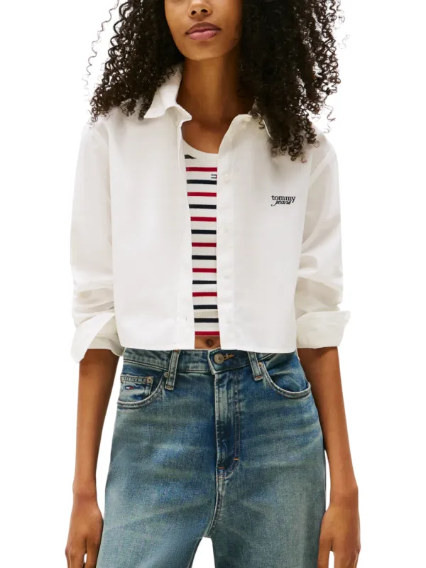 "Tommy Hilfiger Jeans Hemden im Sale | Tommy Hilfiger Jeans Damen Herbst/Winter Hemd in Weiß - Langarm, Bio-Baumwolle - Artikelcode: DW0DW21400 online kaufen"|Planet-Deluxe "Tommy Hilfiger Jeans Hemden im Sale | Tommy Hilfiger Jeans Damen Herbst/Winter Hemd in Weiß - Langarm, Bio-Baumwolle - Artikelcode: DW0DW21400 online kaufen"|Planet-Deluxe