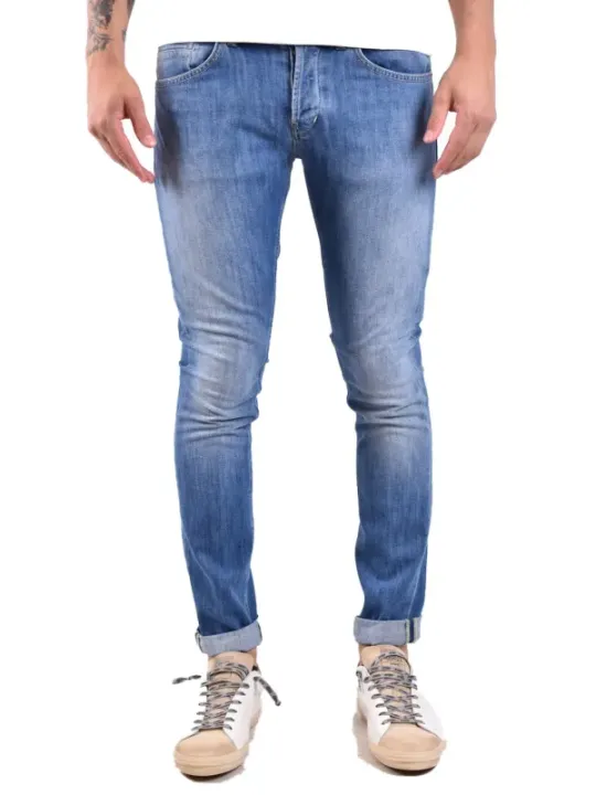 "Dondup Jeans im Sale | Dondup Herrenjeans Blau Frühling Sommer Abgenutzt online kaufen"|Planet-Deluxe