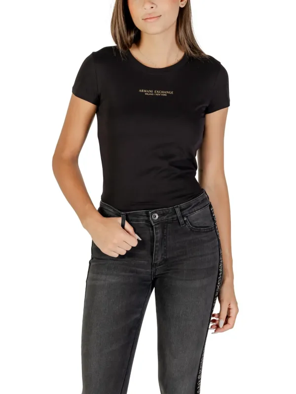 "Armani Exchange T-Shirts im Sale | Armani Exchange Damen T-Shirt Schwarz Herbst/Winter online kaufen"|Planet-Deluxe "Armani Exchange T-Shirts im Sale | Armani Exchange Damen T-Shirt Schwarz Herbst/Winter online kaufen"|Planet-Deluxe