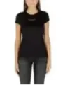 "Armani Exchange T-Shirts im Sale | Armani Exchange Damen T-Shirt Schwarz Herbst/Winter online kaufen"|Planet-Deluxe