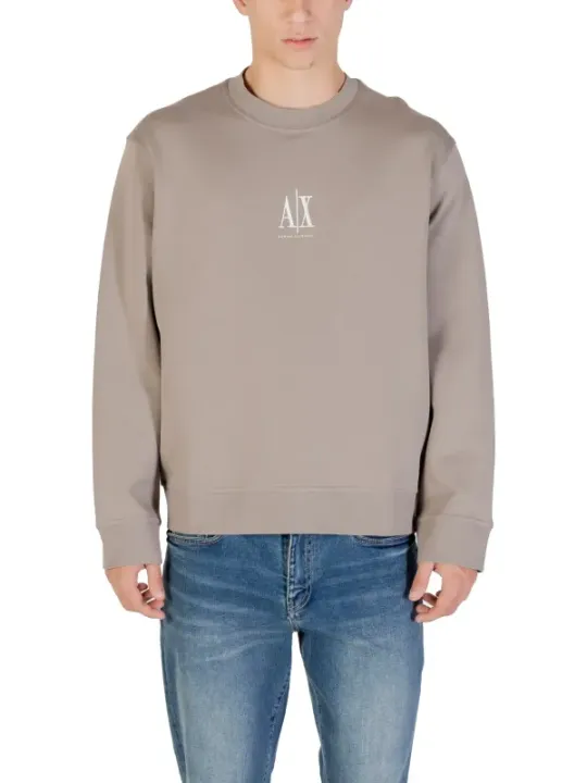 "Armani Exchange Sweatshirts im Sale | Armani Exchange Herren Fleecepullover Grau Herbst Winter online kaufen"|Planet-Deluxe