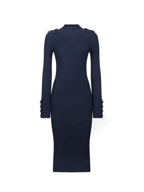"Dondup Kleider im Sale | Dondup Damenkleid für Herbst/Winter – Blau, Langärmlig, Hoher Ausschnitt (Artikelcode: V_32156) online kaufen"|Planet-Deluxe "Dondup Kleider im Sale | Dondup Damenkleid für Herbst/Winter – Blau, Langärmlig, Hoher Ausschnitt (Artikelcode: V_32156) online kaufen"|Planet-Deluxe