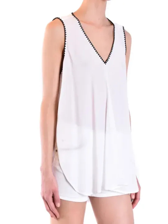 "Dondup Tanktops im Sale | Dondup - Dondup Canotta Donna online kaufen"|Planet-Deluxe