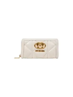 Love Moschino Damen-Geldbörse Weiß – Herbst/Winter Accessoire