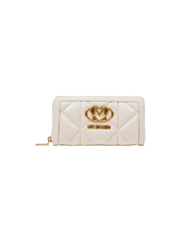 "Love Moschino Geldbörsen im Sale | Love Moschino Damen-Portemonnaie Weiß mit Reißverschluss – Stilvolles Accessoire für Herbst/Winter online kaufen"|Planet-Deluxe "Love Moschino Geldbörsen im Sale | Love Moschino Damen-Portemonnaie Weiß mit Reißverschluss – Stilvolles Accessoire für Herbst/Winter online kaufen"|Planet-Deluxe