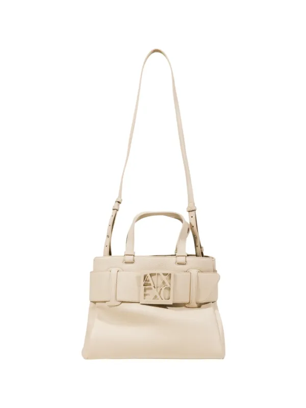 "Armani Exchange Einzelstücke & Seltenheiten im Sale | Armani Exchange Damenhandtasche Beige für Herbst/Winter – Elegante Schultertasche mit Reißverschluss und Innentaschen, 24x34 online kaufen"|Planet-Deluxe