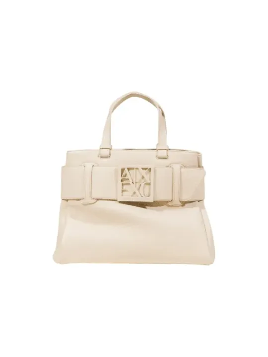 "Armani Exchange Einzelstücke & Seltenheiten im Sale | Armani Exchange Damenhandtasche Beige für Herbst/Winter – Elegante Schultertasche mit Reißverschluss und Innentaschen, 24x34 online kaufen"|Planet-Deluxe