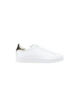 "EA7 Damen-Sneaker HW: Goldene Slip-On mit Schnürung"